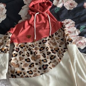 Colorblocked sweatshirt